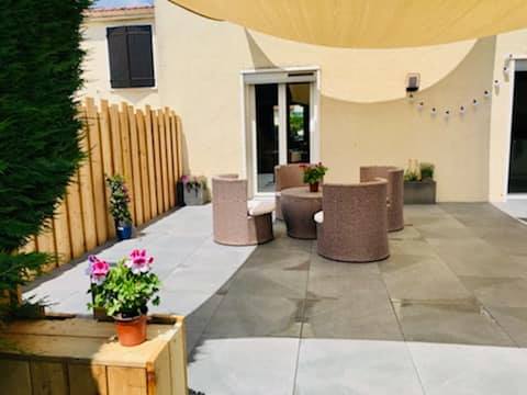 Terrasse et bardage mélèze