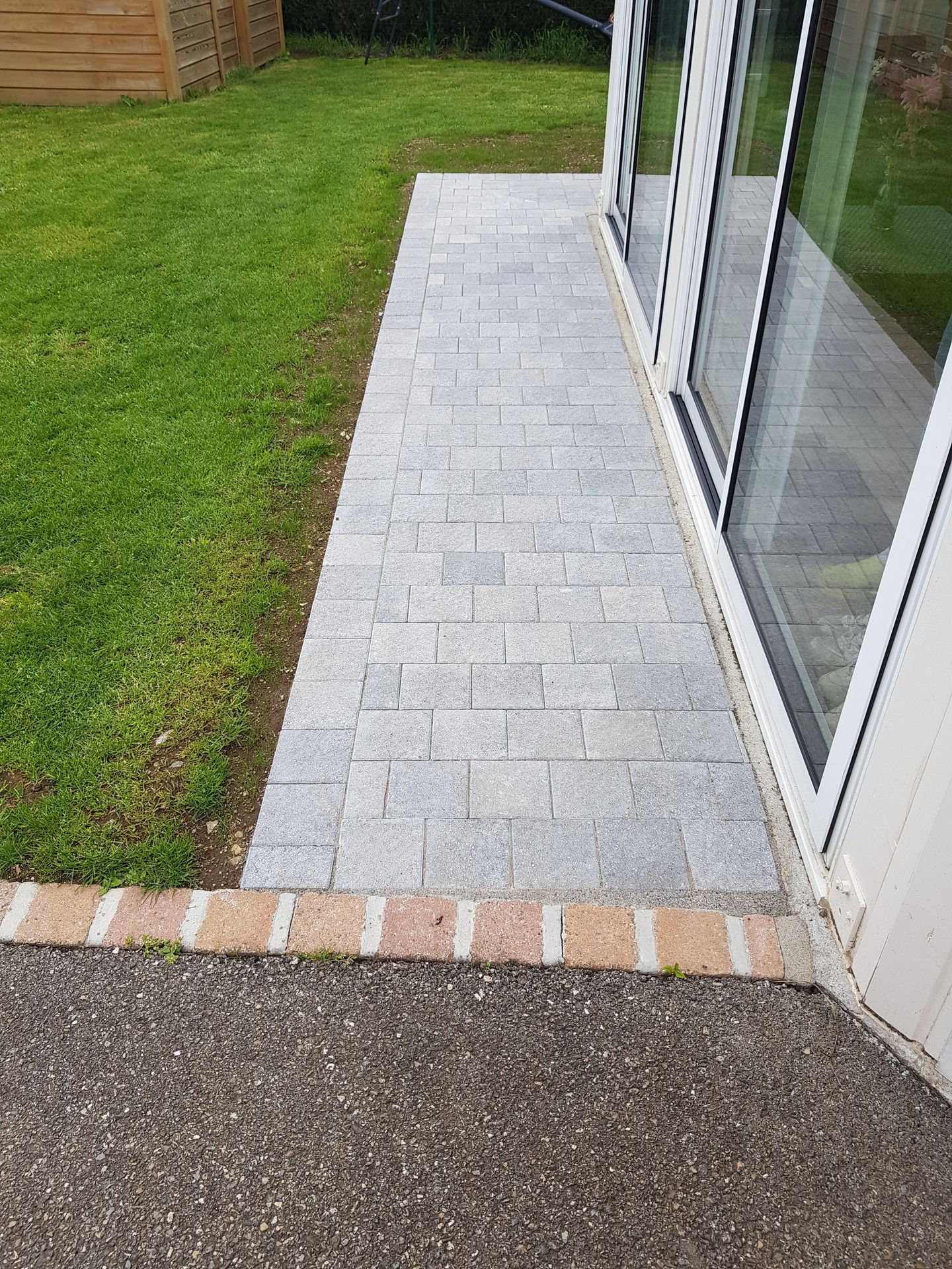 Pose de pavé, joints sable polymère 1