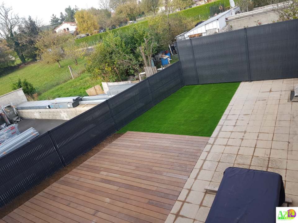 plantage gazon à Unieux
